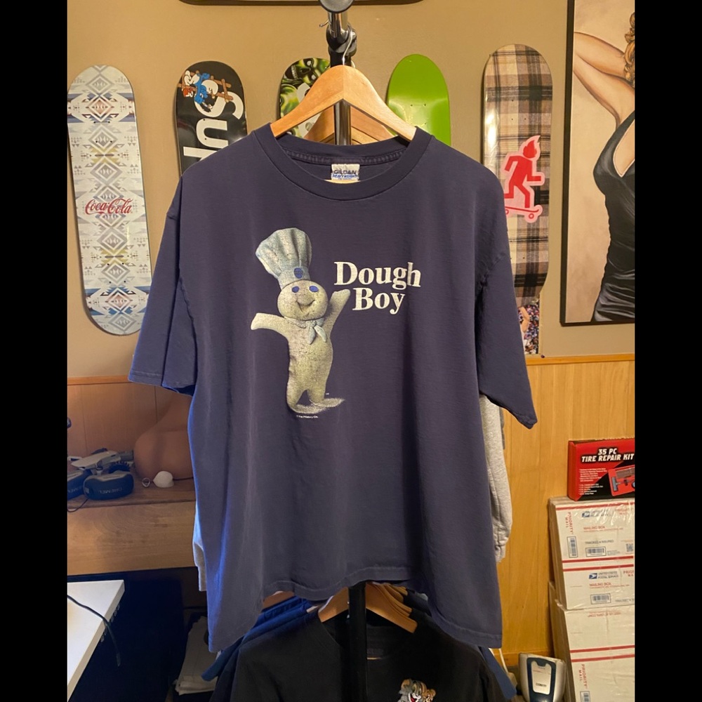 Vintage 90s Pillsberry doughboy shirt - Picture 2 of 7